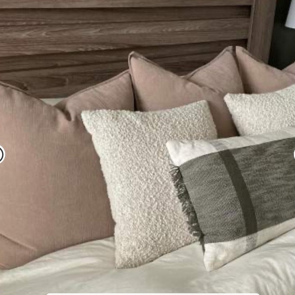 2x Threshold Textured Woven Cotton Striped Lumbar Throw Pillow - Picture 4 of 4